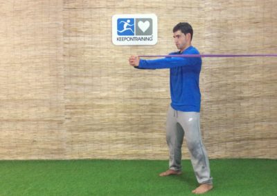 KeepOnTraining trabajando con bandas elásticas AGUASCALIENTES